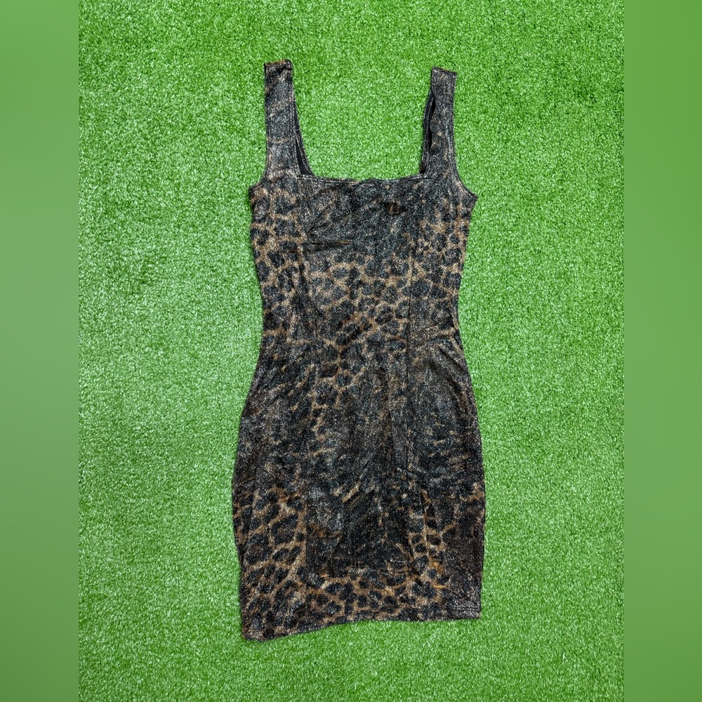 Windsor Leopard Print Mini Dress